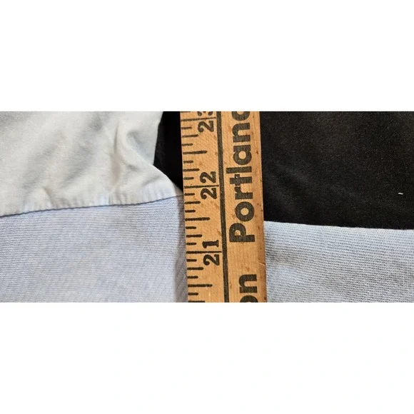 Pilcro Blue Top With Puffy Sleeves Anthropologie Brand Size Medium Spring Beach - Picture 6 of 9